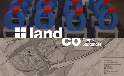 Imagen de los premios y plano del sector